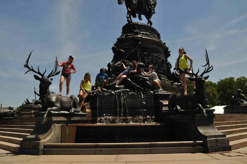 Novice on the Statue.jpg